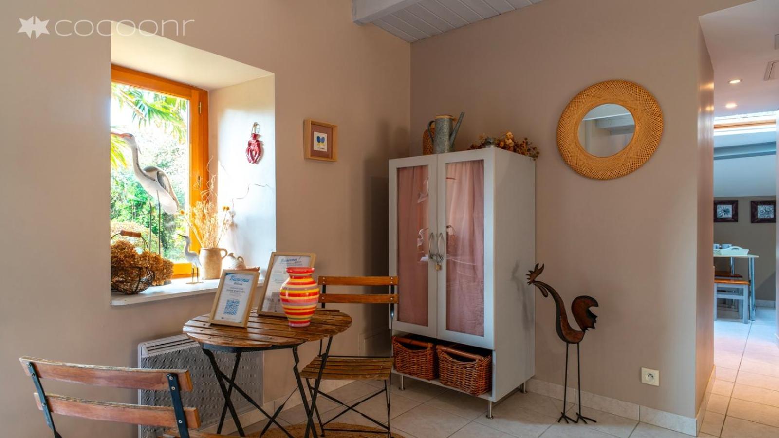La Libellule - Charmante Maison Avec Jardin A Séné Zewnętrze zdjęcie