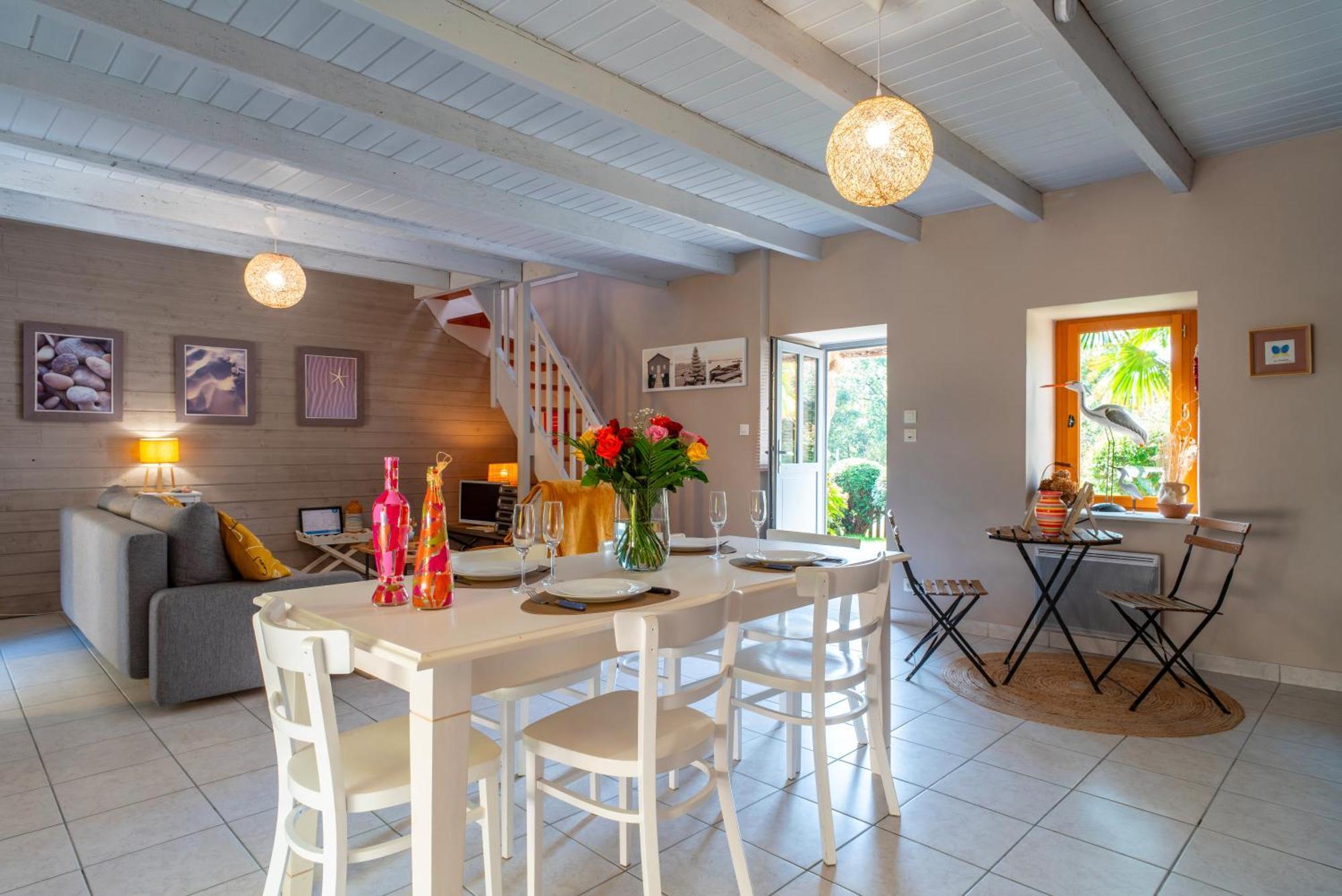 La Libellule - Charmante Maison Avec Jardin A Séné Zewnętrze zdjęcie