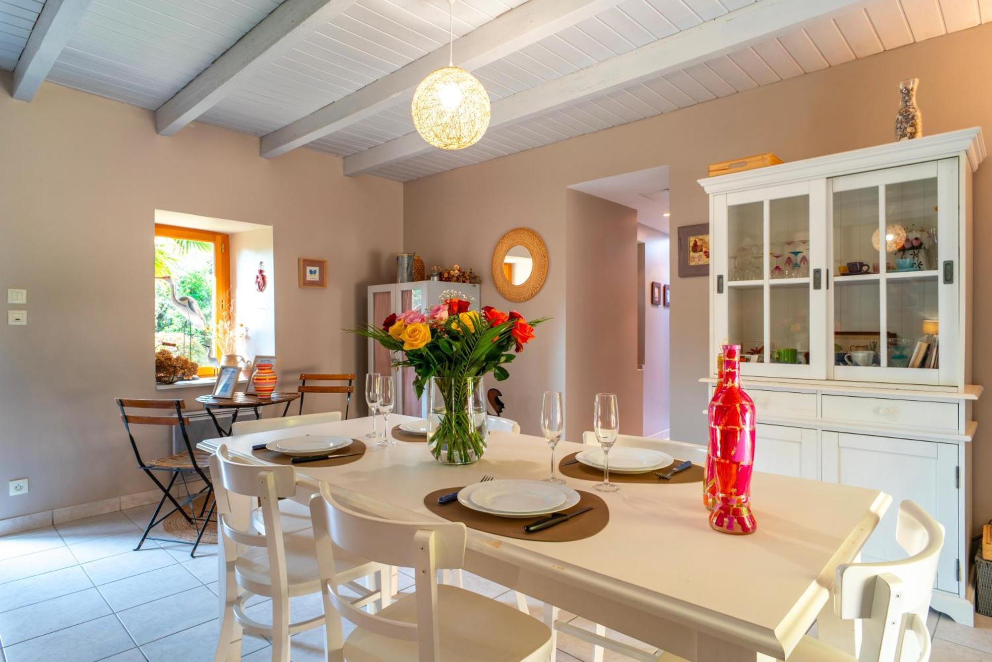 La Libellule - Charmante Maison Avec Jardin A Séné Zewnętrze zdjęcie